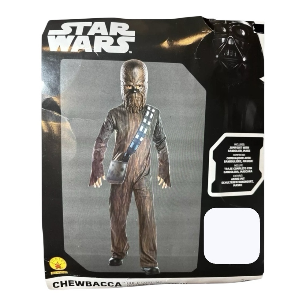 Rubie's Boy's Star Wars Chewbacca Halloween Costume Size L 7/8